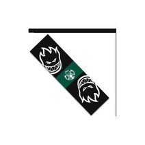 전기 스케이트 보드 그립 롱보드 33x9 인치 사포 더블 로커 데크 스티커, Fire man