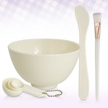 Aeib 팩볼 4종세트(5671)천연팩 석고팩 고무볼 팩도구 팩볼세트 석고볼세트 고무볼세트 미용팩세트, 쿠팡 본상품선택