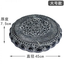 그루터기 디딤석 나무모양 정원석 야광 원형마당석 꾸미기 마당 마당바닥석 조경 조경석 발판 미니정원, 표준 규격, 04
