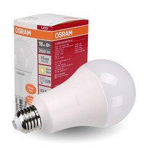 LED 전구 오스람 18W 벌브 1등급 플리커프리 LED램프, IN 전구색
