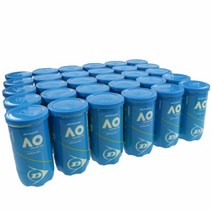 던롭 호주 오픈 대회 사용구 프레셔 라이즈드 AO 2구개입x30캔60구 DAOYL2CS60 경식 테니스 볼 상자 DUNLOP 일본, -, 선택해 주세요