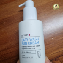일리윤 저자극 이지워시 선크림 SPF50+ PA++++, 36개, 150ml