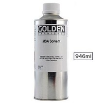 골덴 미네랄 스피릿 솔벤트 946ml (MSA바니쉬 혼합용) 아크릴물감 보조제 / GGF7751