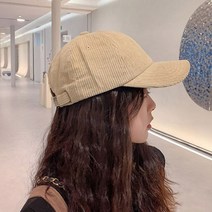 남녀공용 캐주얼 코듀로이 캡모자 1P 가을 겨울 볼캡