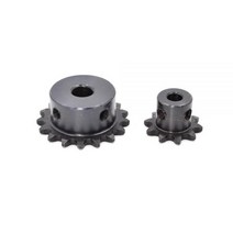 5mm-18mm 보어 산업용 스프로킷 휠 모터 체인 드라이브 스프로킷 04C 체인 기어 45 # 스틸 9-24 톱니 1 개, 24 Teeth, 15mm