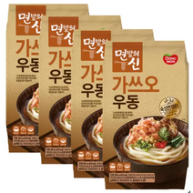 동원 면발의신 가쓰오우동385.6g 2인분 묶음, 385.6g, 4개