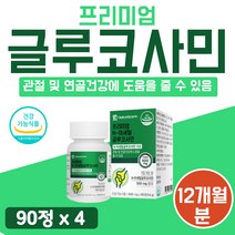 12개월 글루코사민 골드 n 아세틸 식약청 인증 고급 엔에이지 nag 엔 관절 건강 4개 4통 4박스 1년치 12달 식약처 프리미엄 플러스 대용량 엠에스엠 msm 캐나다산