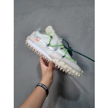 [10일이내출고] 오프화이트x나이키 와플 레이서 WHT(W) CD8180-100