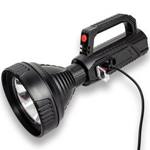 초고광도&내구성 휴대 편리 탐조등 1000M 장거리 사정 지속 사용 80시간 LED 실외 다기능 방수성 2급 조절 가능 탐조등