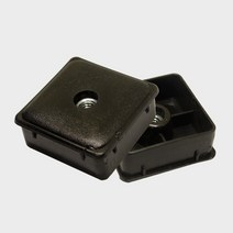 우정산업 사각너트캡, 정사각40x40 (3