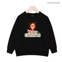 X-MAS 크리스마스 맨투맨 쭈리 아동 키즈 티셔츠 X003