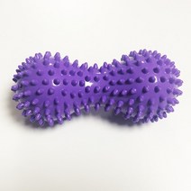 스쿼시 볼 연습 세트 말랑이 엽습용 발 마사지 족저 근막염 전신, 자주색