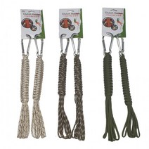 낙하산줄 카라비너 비상로프 배낭손잡이, 베이지 또는 임의색상