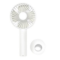 음성 인식 선풍기 무풍 아기 바람 날개 없는 키큰 써큘레이터휴대용 팬 미니 팬 강력한 소형 개인 휴대용 팬 조절 가능, 하얀