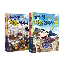 [사회평론]용선생 처음 세계사+처음한국사 세트 전4권