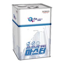 노루페인트 외벽페인트 외부 수성페인트 큐피트마스터 콘크리트 보호 장마철 발수성 고내후성 18L, 레드/오렌지 0104C