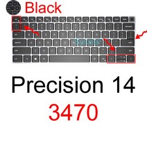 맥북 lg그램 노트북키보드커버 삼성 노트북키스킨 델프리시전 7550 모바일 워크 스테이션 15.6 17.3 용 키보드 커버 실리콘 프로텍터 스킨 케이스, 한개옵션1, 10 Black