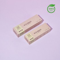 슈가랩 에코백 25x40cm100매 친환경 일회용 비닐봉지 위생백, 1개
