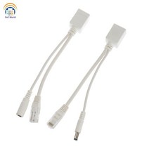 PoE 인젝터 스플리터 poe 어댑터 케이블 rj45 인젝터 분배기 키트 분리기 결합기 ethernet12-48v 합성기를 통한 수동 전원