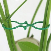 주말농장 가지 호박 오이 덩쿨 화분 지주대 집개 클립