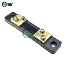 전압기 전류계 전극봉 전기측정기 DC 100V 200V 50A 100A 미니 디지털 전압계 전류계 5-와이어 0-100V Amp, 04 75mV 50A shunt