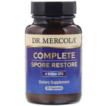 Dr. Mercola 컴플리트 스포어 리스토어 40억CFU 캡슐 30정