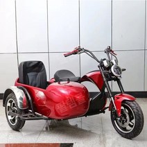 3륜 할리 전동스쿠터 세발 오토바이 삼토바이 삼륜 차, 60V, 80km삼륜모델
