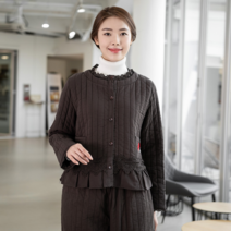 모슬린 여성 3온스 면누빔 생활한복 자켓 KD112103 마담/미시옷/중년여성의류/빅사이즈/40대/50대/60대여성옷