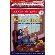 Ready-To-Read Level 2 : Betsy Ross And The Silver Thimble (Book + CD), Aladdin Paperbacks