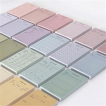 [페이퍼리안] 메이크 어 메모 메모 패드, 여행계획(단품)