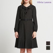 올리비아로렌 브이넥 러플 머메이드 원피스 VOCOAVF8146