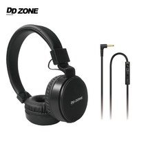 스마트폰 어학용 학습용 헤드셋 통화기능 볼륨조절 3극 3.5mm DHP-350 NEW, 블랙