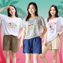 앤더데이 미키&도널드 박스 반팔 티셔츠