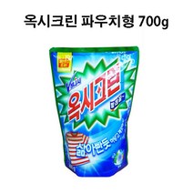 [ 조 은 마 켓 ] 삶 아 빤 듯 옥 시 크 린 파 우 치 형 리 필 세 탁 세 제 표 백 살 균 선 명, 4개, 700g