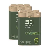 코디 에코그린 30미터 30롤 2팩, 2개