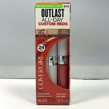 Covergirl Outlast 올데이 립 컬러 위드 탑코트 (.06oz .07oz.), 810 오렌지유고저스