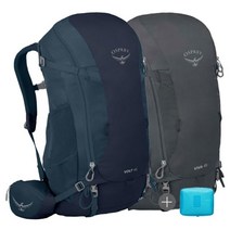 [오스프리] 볼트 45L 남자 등산 배낭 트레킹 가방 45리터 OPC0MBP001 블루 블, 색상:MAMBA BLACK 남성용