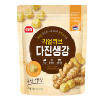 해표 리얼큐브 다진생강, 3개, 23g