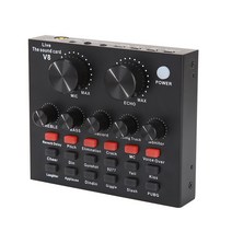 탁상형 마이크스탠드 마이크거치대 T자형 마이크암 탁상용 v8 usb 5.0 오디오 사운드 카드 usb 외부 헤드셋 마이크 웹캐스트 라이브 방송 사운드 카드 v8 사운드 카드