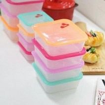 냉동밥하기 좋은 레스티나 체리 밀폐용기 겸 밥팩 소, 핫핑크