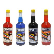 미국직구 퍼펙트스틱 시럽 세트-4 스노우 콘 시럽 각 1L (블루 라즈베리 체리 포도 오렌지) (4팩), 수량, 상세참조