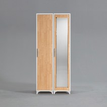 모렌 선반 장롱세트 거울도어형 800 (착불), 단품