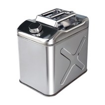 겨울장박 캠핑장 50L 60L 등유통 레드 옐로우 휘발유, 두꺼운 사각 스테인리스 스틸 50L