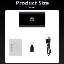 벤츠 카플레이 2022 최신 Carplay 무선 자동차 놀이 상자 블루투스 연결 공장 유선 CarPlay 아우디 Proshe 벤츠 폭스 바겐 볼보 도요타, 01 Wired to wireless