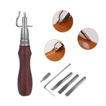 가죽공예TOOL 스티칭 그루버+엣지베베러+크리져 KIT