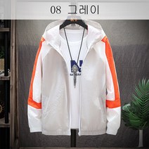 뉴타임즈 DALIN 내피 낚시복 낚시의류 남녀 여름낚시복 남성 초박막차단 맨투맨 야외 스킨트렌치코트 XT13 A25, 08 그레이