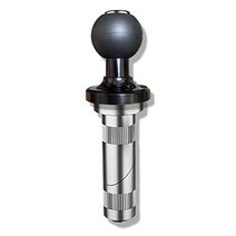 Kaedear (카에디아) 오토바이 스템 홀 볼 마운트 스테마 볼 1 인치 25.4mm 볼 포함 스템 클램프 바 멀티 바 세퍼 한 세퍼레이트 핸들 오토바이 용 스마트 홀더 장착 (13-14mm)