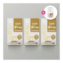 추석 듀오락 골드캡슐 유산균 3통 90일분+추가10일분+쇼핑백