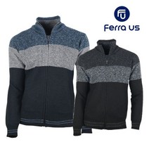 티앤디 듀젝 남성 스판 쓰리라인 기모 가디건 COGDZ6001W9