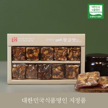 명인 제70호 장바우 치악산 황골땅콩깨조각엿 400g, 1개